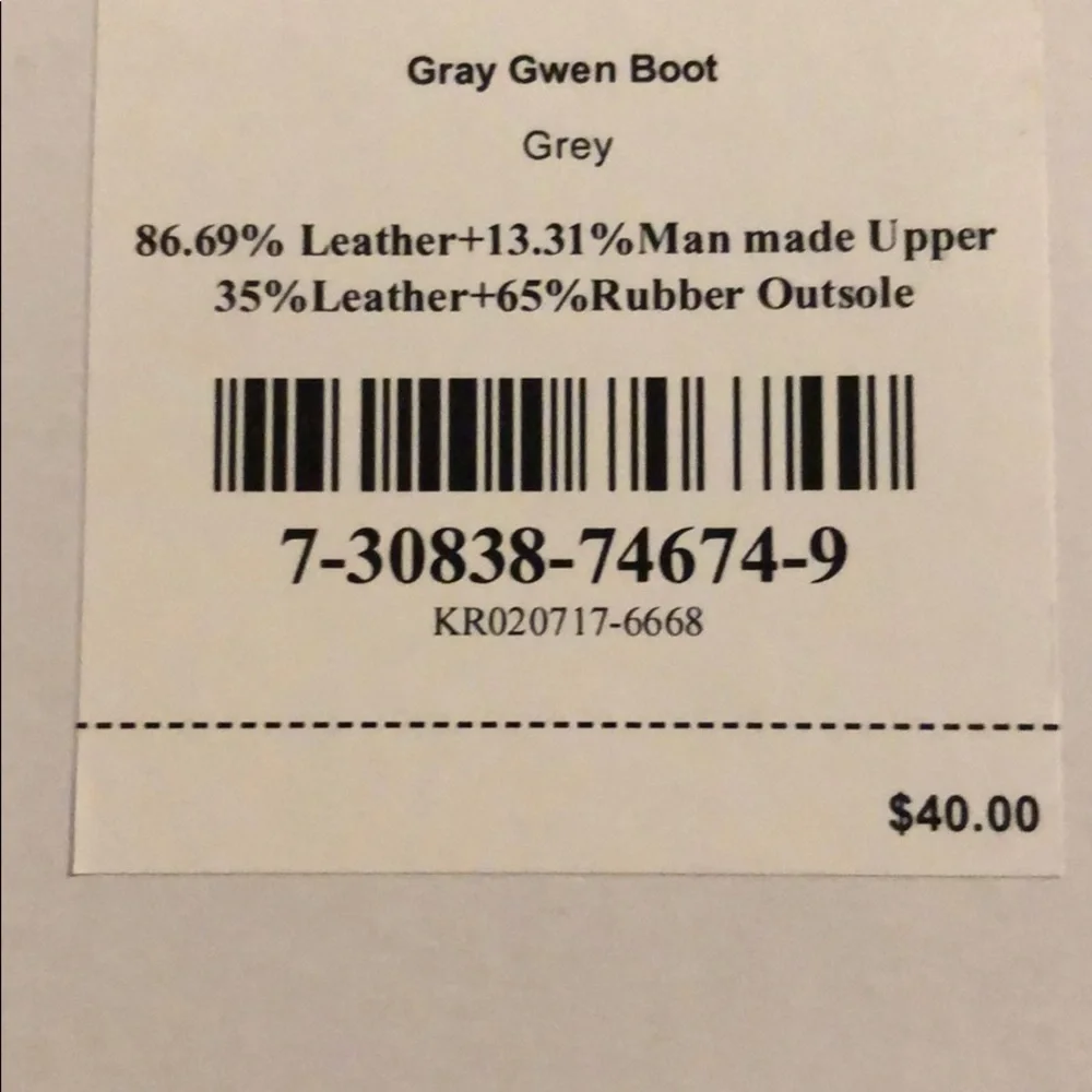 Robeez Mini Shoez Gray Boots